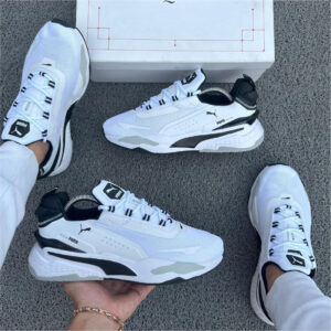 Puma RS - Hombre - Blanco/Negro