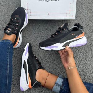 Puma RS - Mujer - Negro/Blanco/Lila
